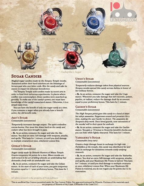 The Mysteries of Enchantment: A Close Look at Dnd 5e's Magic Item Generator Mechanic